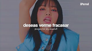 BLACKPINK  Shut Down Español  Lyrics  video musical [upl. by Gaye]