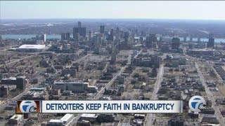 Detroiters keep the faith in bankruptcy [upl. by Elinor376]