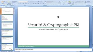 PKI et CRYPTOGRAPHIE  introduction général شرح بالدارجة [upl. by Geldens]