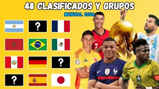 CLASIFICADOS MUNDIAL 2026 I Sistema de clasificación de cada confederación I Predicción [upl. by Gerri]