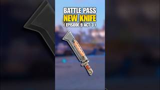 New Episode 9 Act 3 Battle Pass Knife Skin in Valorant [upl. by Nalehp]