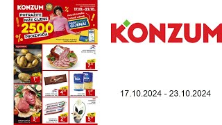 Konzum katalog HR  1710  23102024 [upl. by Attenra]