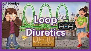 Loop Diuretics Mnemonic for NCLEX  Mechanism of Action How They Work Nursing Pharmacology [upl. by Africah]