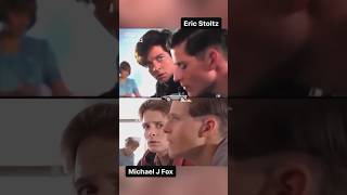 Eric Stoltz vs Michael J Fox Back to the Future scenes shorts [upl. by Brouwer863]