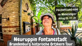 Vlog 189 Neuruppin • Fontane Schinkel Orient Kloster und doch noch Fachwerk roadtrip Brandenburg [upl. by Aihcila]