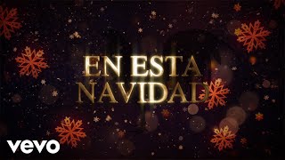 Valentín Elizalde  En Esta Navidad LETRA [upl. by Azilem]