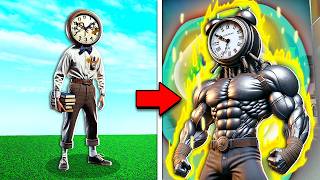 Upgrading CLOCKMAN To STRONGEST EVER Roblox [upl. by Ardnuas]