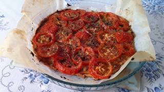 Tarte à la tomate provençale 🍅 vegan et sans gluten [upl. by Llenoj]