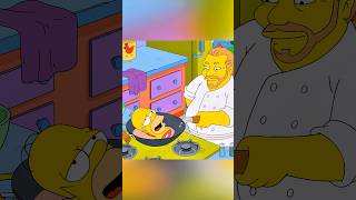 Homers Delicious Transformation 😱🤣 simpsons shorts [upl. by Heater]