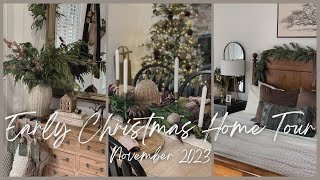 Early Christmas Home Tour  November 2023 [upl. by Eisle]