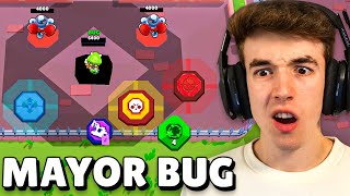 EL MAYOR BUG de BRAWL STARS TODO ES OSCURO Y CUADRADO [upl. by Repotsirhc]