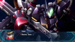 Super Robot Wars OG The Moon Dwellers  Haken Browning amp Gespenst Haken ALL ATTACKS [upl. by Ethelda]