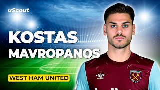 How Good Is Kostas Mavropanos at West Ham [upl. by Anneres]