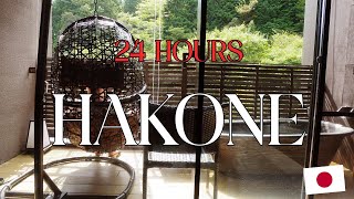 24 HOURS IN HAKONE JAPAN 🇯🇵 IS THIS THE BEST RYOKAN [upl. by Seessel]