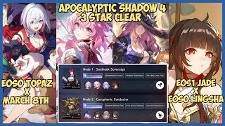 APOCALYPTIC SHADOW 4 3 star clear ft E0S0 Topaz x March amp E0S1 Jade x E0S0 Lingsha [upl. by Oballa982]