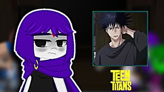 JOVENS TITÃS REACT A ROBIN AS MEGUMI FUCHIGORO🐈‍⬛®️💜 [upl. by Autum]