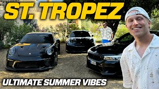 ULTIMATE SUMMER VIBES IN ST TROPEZ  2x GT3 RS AND M5 GOING CRAZY IN SOUTHERN FRANCE [upl. by Hgielyak]