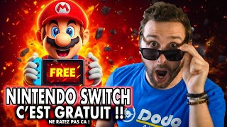 Nintendo Switch  CEST GRATUIT 😱 Ne ratez pas ca [upl. by Sonni]