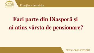 Faci parte din Diasporă și ai atins vârsta de pensionare [upl. by Tod971]