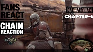 Fan compilation reaction The Mandalorian Chapter1 chain Reaction [upl. by Nahgen]