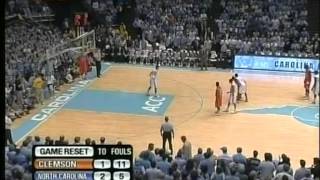 UNC vs Clemson 2008 2OT [upl. by Peters]