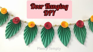 DIY Diwali Decoration Idea  Door Hanging Toran  Diwali Paper Craft Decoration  Diwali Craft Ideas [upl. by Erinna]