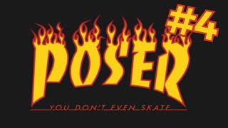 Tiktok Skaters Being Posers PART FOUR skaters mall grabbing and wearing thrasher CRINGE WARNING [upl. by Samal]