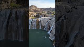 Shoshone Falls in Idaho waterfall [upl. by Aronal655]