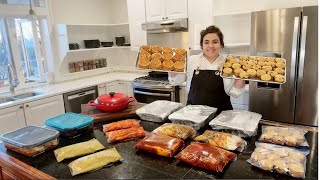 Making Future Breakfasts and Dinners EASY with Homemade Freezer Meals [upl. by Tirreg]