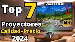 👉Los 7 Mejores Proyectores Calidad Precio de 2024 Baratos y Buenos✅ [upl. by Buddie]