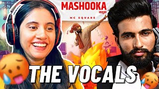 MC SQUARE Mashooka  Official Music Video REACTION  Ashmita Reacts [upl. by Anoiuq]