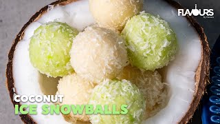 Coconut Snowballs  Milkmaid Recipes  Coconut Ice Snow Balls by Flavours [upl. by Wesla]