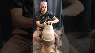 Making Clay Pot for 100 Years Still Unfinished shorts [upl. by Huskey]