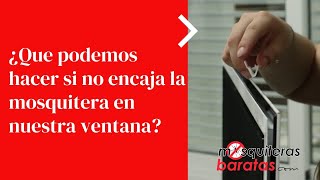 🔴 Mosquiteras correderas que NO encajan ¿Qué hago 💡 [upl. by Eladnar]