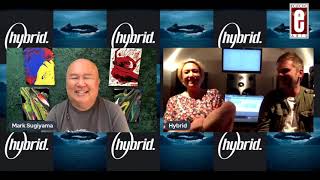 HYBRID UK  Music Interview  August 12 2021 Eclectic Arts [upl. by Nnor]