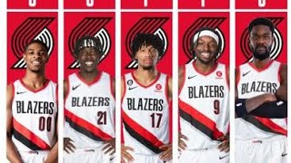 NBA2K24 PORTLAND TRAIL BLAZERS ROSTER  COMPLETED LINE UP 🔥 [upl. by Nnylf]