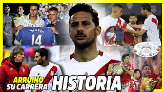 EL MEJOR 9 DE LA HISTORIA DEL PERÚ ODIADO POR SU PROPIO PAIS  Claudio Pizarro HISTORIA [upl. by Soalokin]