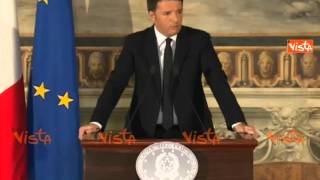 RENZI 1 MILIARDO PER LA SICUREZZA ECCO COME [upl. by Ethbinium]