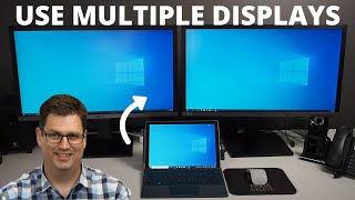 Connect external displays to your Surface [upl. by Idnis]