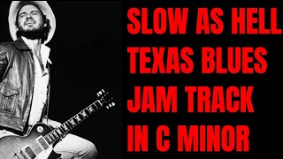 Texas Minor Blues Jam Track  Guitar Backing Track Key of C Minor [upl. by Hiller985]