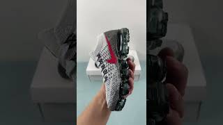 Nike Air VaporMax Grey Red Black 849558020 Sneakers [upl. by Yknip]