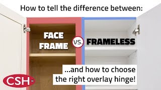 How to choose the right overlay hinge for your cabinets [upl. by Ahsiuqet]