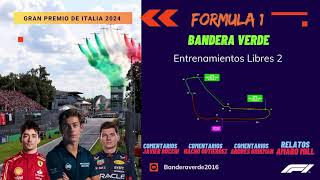 Bandera Verde  Entrenamientos 2 GP de Italia Formula 1 [upl. by Burny]