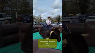 Bucking Bronco challenge at Bawsey [upl. by Eugenides]