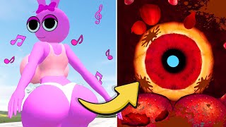 NEW WHATS INSIDE LOVE GREEN VINERIA VS PINK SPRUNKI in Garrys Mod [upl. by Noynek]