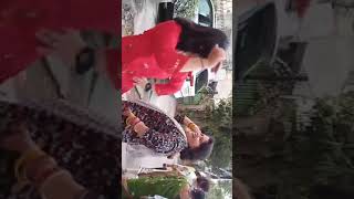 Dhaker tale komor dole khushite nache mon😂anursansar youtubeshorts likeandsubscribe dance durga [upl. by Thom]