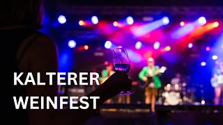 Das Kalterer Weinfest 2022 [upl. by Nnylidnarb]