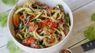 15 Minute Zoodle Pasta GF V [upl. by Alis]