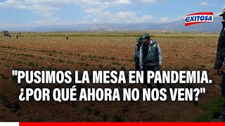 🔴🔵Agricultores de Sullana ante falta de aguaPusimos la mesa en pandemia ¿por qué ahora no nos ven [upl. by Ylliw]