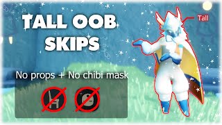 Sky COTL Tall OOB Skips No chibi mask  No props [upl. by Aserehtairam]